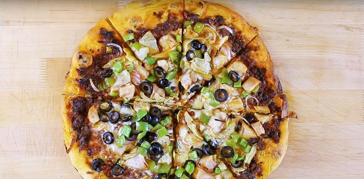 Sun-Dried Tomato Mediterranean Pizza - OLDWAYS - Cultural Food Traditions OLDWAYS – Cultural Food Tr