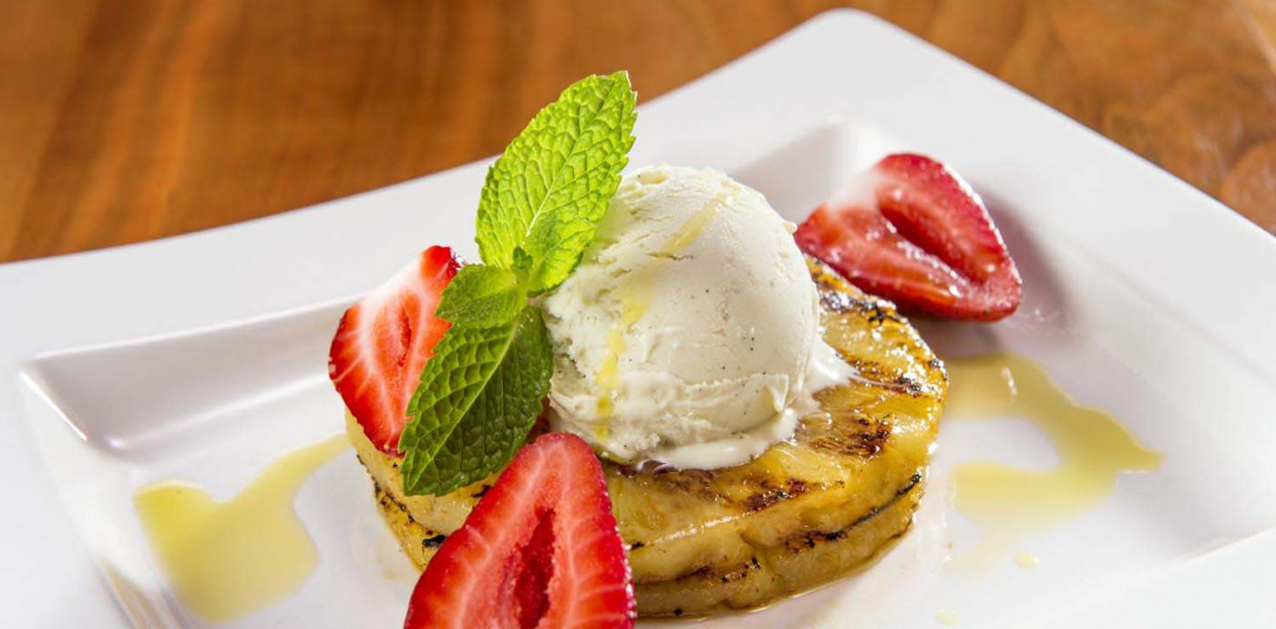 Grilled Pineapple with Strawberries and Mint - OLDWAYS - Cultural Food Traditions OLDWAYS – Cultural