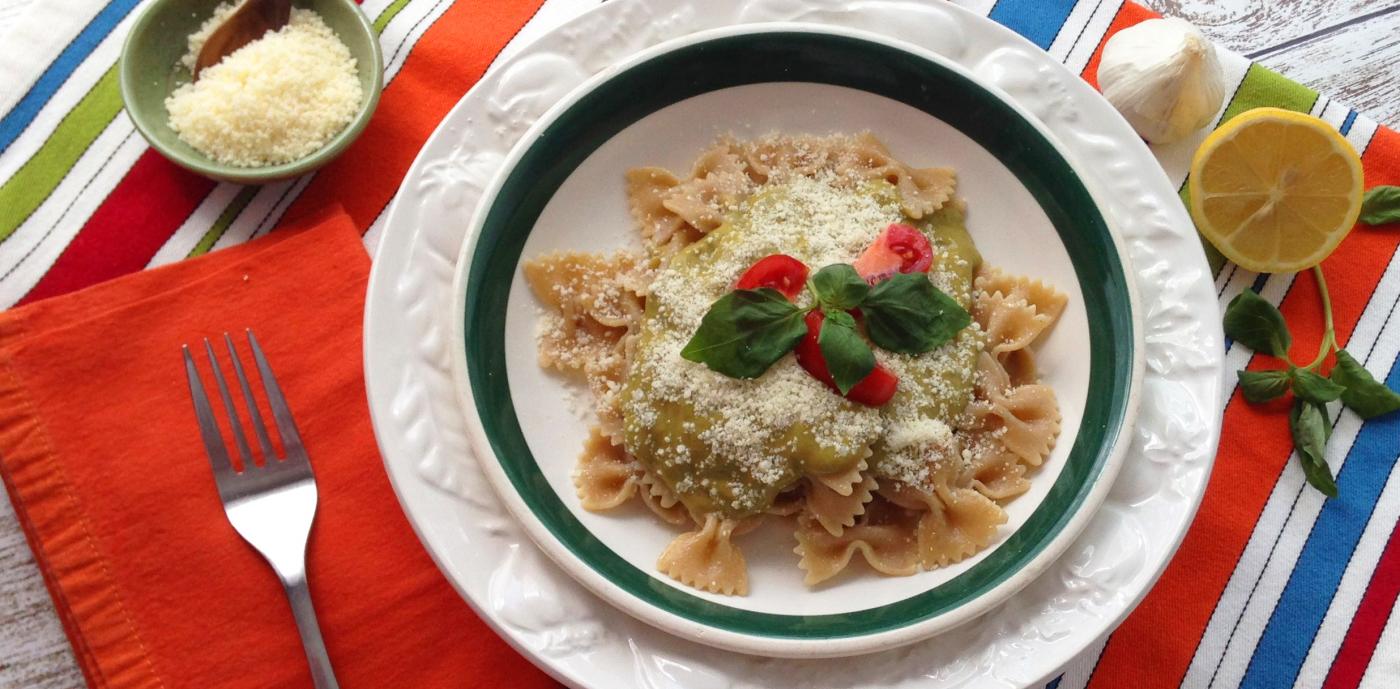 Farfalle with Avocado Sauce - OLDWAYS - Cultural Food Traditions OLDWAYS – Cultural Food Traditions