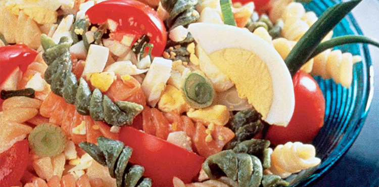 Pasta Egg Salad with Herb Vinaigrette - OLDWAYS - Cultural Food Traditions OLDWAYS – Cultural Food T