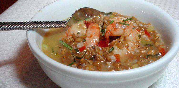 Spelt and Shrimp in Spicy Coconut Broth - OLDWAYS - Cultural Food Traditions OLDWAYS – Cultural Food