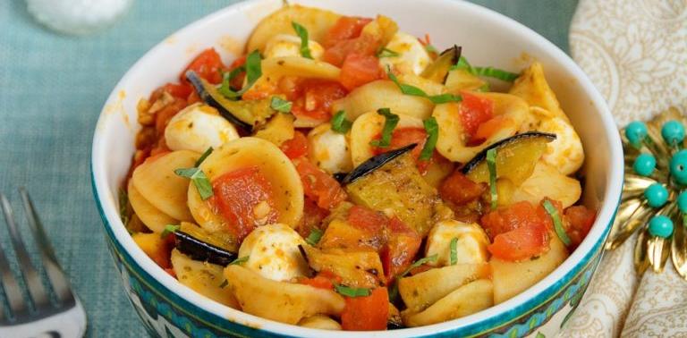 Spiced Eggplant and Tomato Orecchiette Pasta - OLDWAYS - Cultural Food Traditions OLDWAYS – Cultural