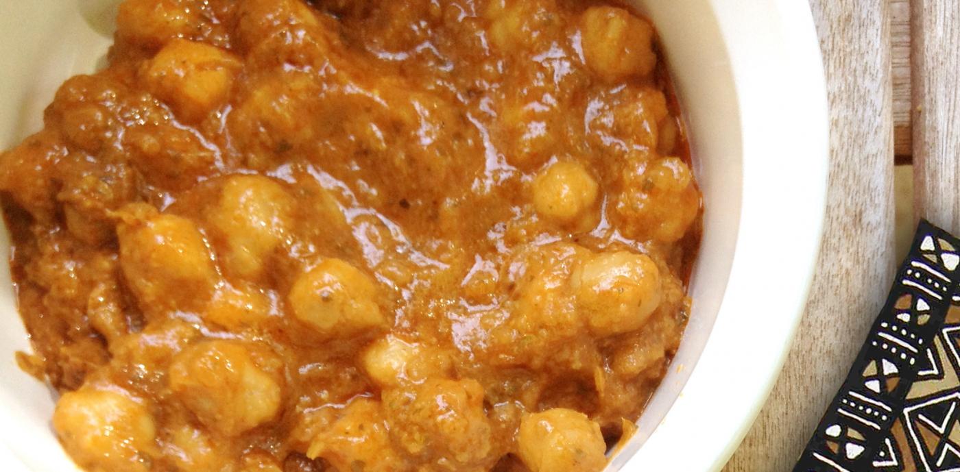 African Heritage Spicy Chickpeas - OLDWAYS - Cultural Food Traditions OLDWAYS – Cultural Food Tradit