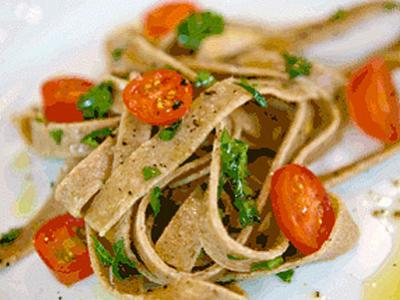 Sprouted Linguini with Tomatoes and Herbs - OLDWAYS - Cultural Food Traditions OLDWAYS – Cultural Fo