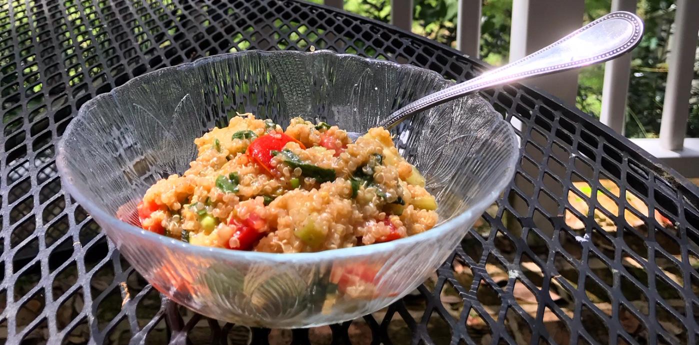 Sprouted Mediterranean Quinoa Salad - OLDWAYS - Cultural Food Traditions OLDWAYS – Cultural Food Tra
