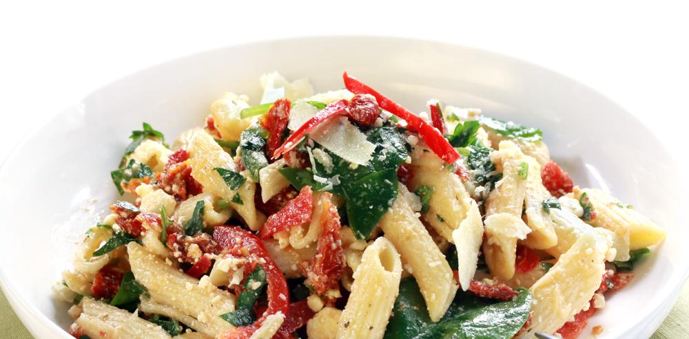 Fresh Sun Dried Tomato Penne Pasta - OLDWAYS - Cultural Food Traditions