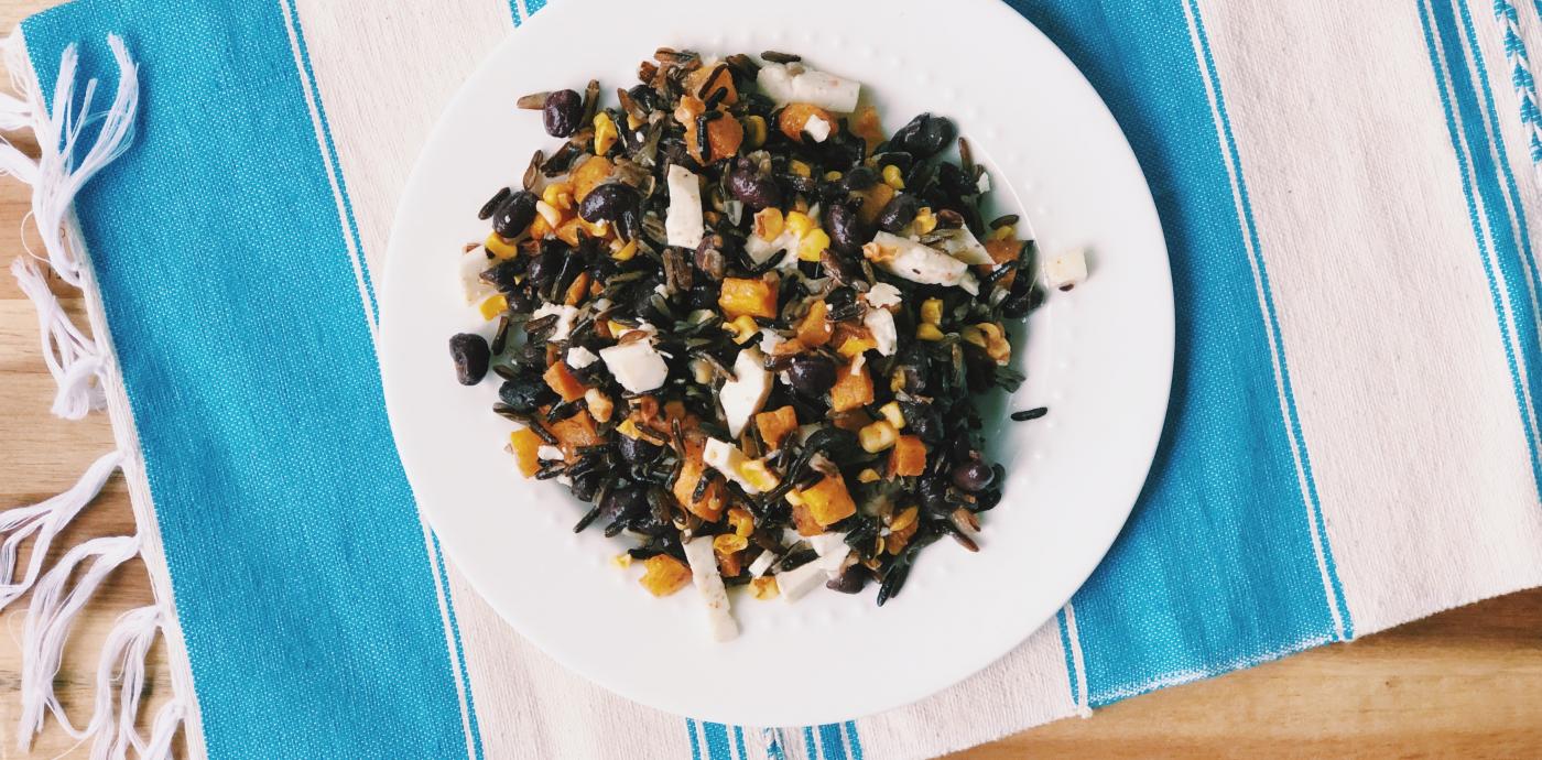 "Three Sisters" Wild Rice Salad - OLDWAYS - Cultural Food Traditions OLDWAYS – Cultural Food Traditi