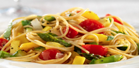 Whole Grain Spaghetti with Fresh Vegetables - OLDWAYS - Cultural Food Traditions OLDWAYS – Cultural 