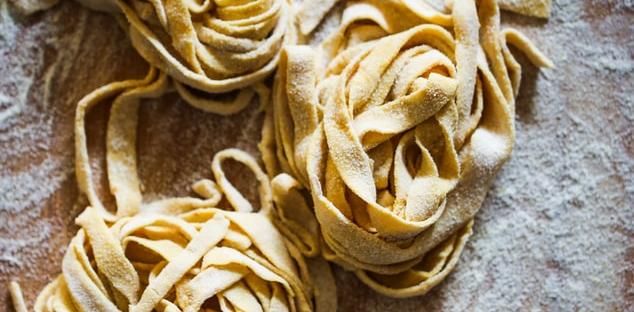 Fettuccine with Cauliflower, Anchovies, Olives, and Toasted Bread Crumbs - OLDWAYS - Cultural Food T