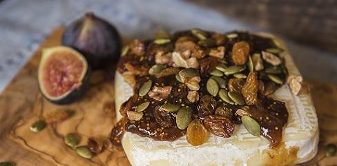 Baked Brie with Fig Spread - OLDWAYS - Cultural Food Traditions OLDWAYS – Cultural Food Traditions
