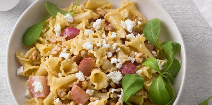 Easy Campanelle with Greens and Pancetta - OLDWAYS - Cultural Food Traditions OLDWAYS – Cultural Foo