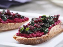 Roasted Beet Crostini - OLDWAYS - Cultural Food Traditions OLDWAYS – Cultural Food Traditions