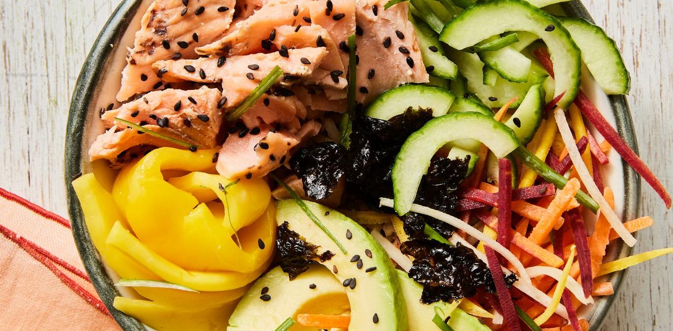 Salmon Sushi Bowl - OLDWAYS - Cultural Food Traditions OLDWAYS – Cultural Food Traditions