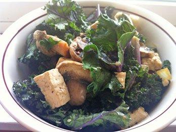 Asian Shitake and Kale Bowl with Brown Rice - OLDWAYS - Cultural Food Traditions OLDWAYS – Cultural 