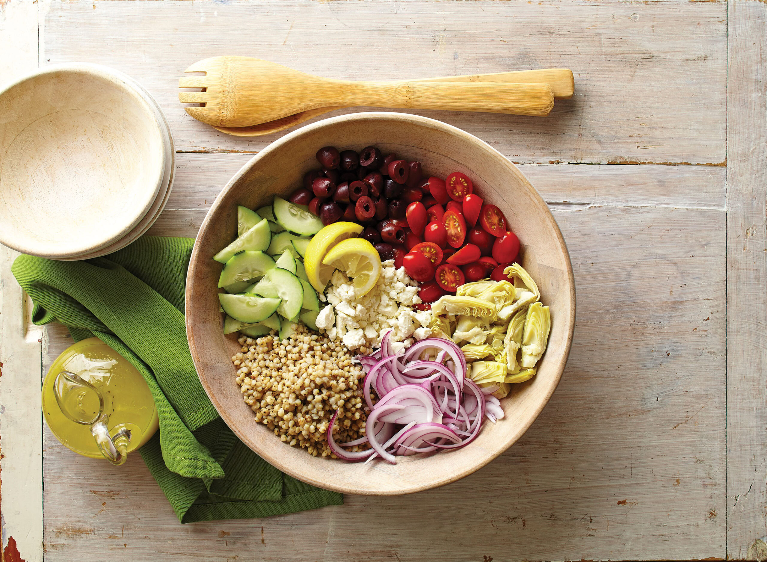 Greek Sorghum Bowl with Artichokes and Olives - OLDWAYS - Cultural Food Traditions OLDWAYS – Cultura