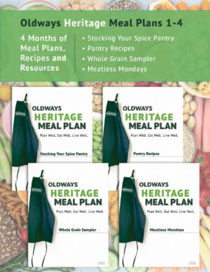 Meal Plans 1 to 4