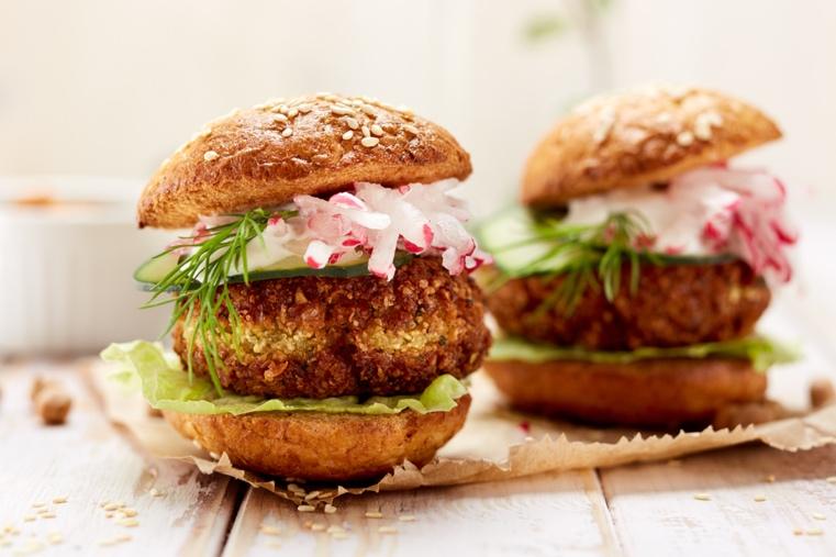 Falafel Burger - OLDWAYS - Cultural Food Traditions OLDWAYS – Cultural Food Traditions