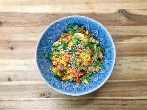 insalata mediterranea mediterranean couscous salad