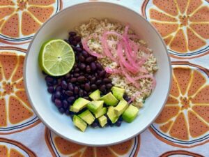 rice and beans