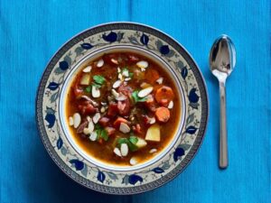 Moroccan Tagine with Prunes