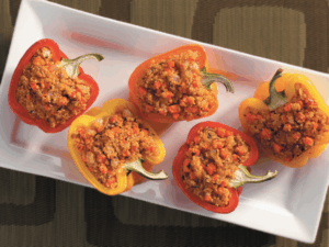 Quinoa-Stuffed Peppers