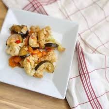 Adobo-inspired vegetables