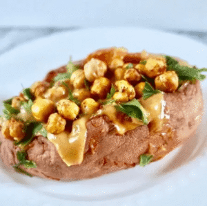 Loaded Sweet Potatoes